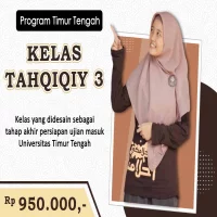 Program Universitas Timur Tengah Tahqiqiy 3